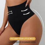 High-Waist Seamless Thong