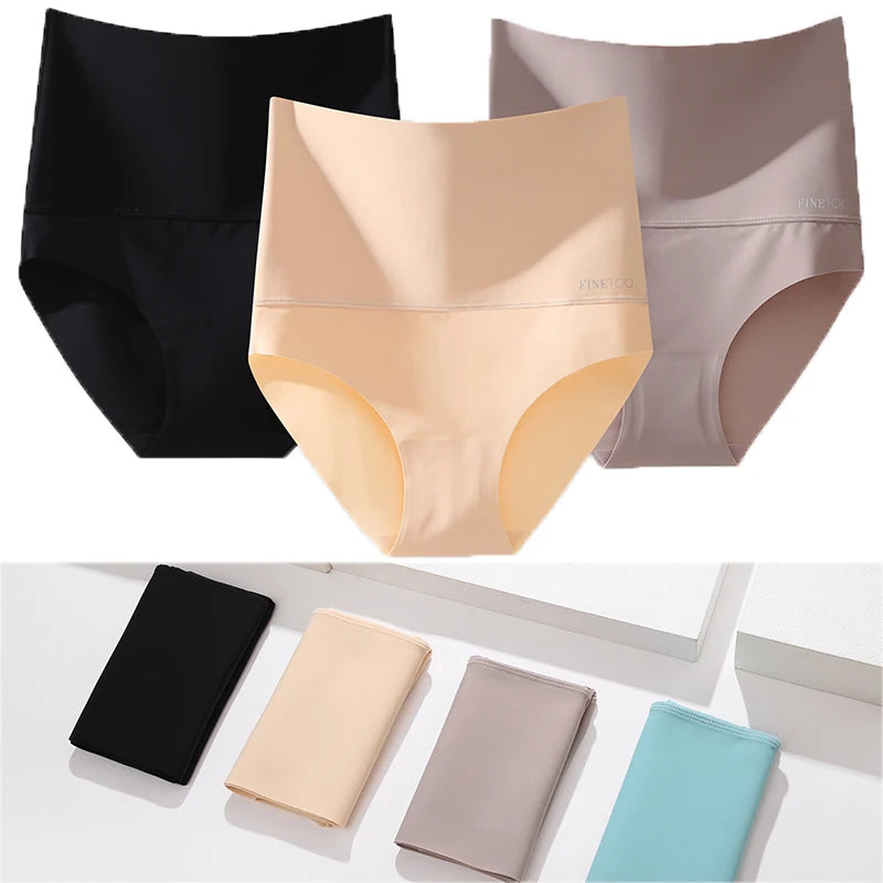 Seamless High-Waist Shaping Briefs