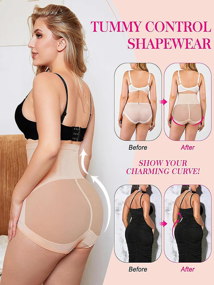 High Waist Body Shaper Panties