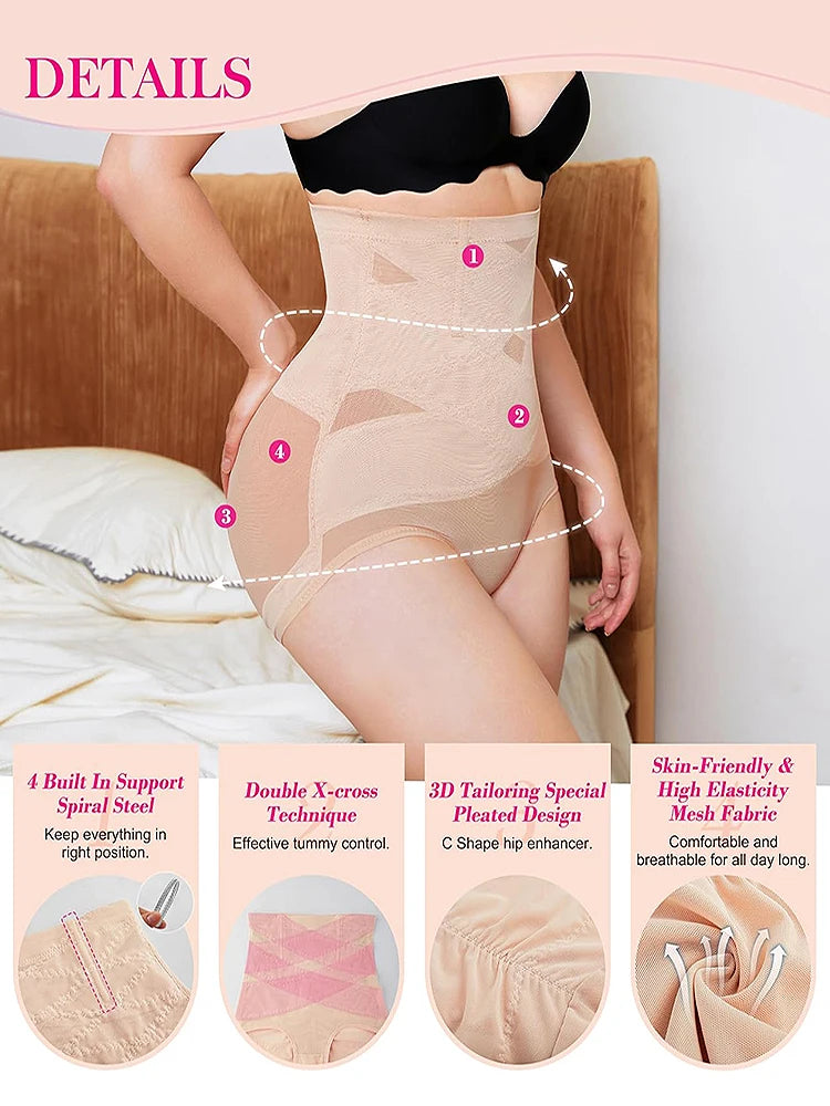 High Waist Body Shaper Panties